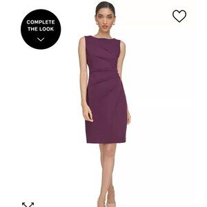 Calvin Klein Brand New Petite Starburst Sheath Dress